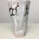 Ceramic vase parietal decoration, 50s signed yurtsua