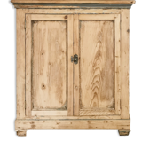 Raw wood sideboard