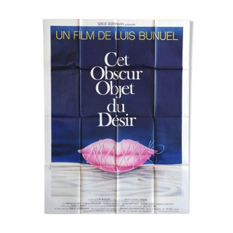 Original 1977 vintage cinema poster this obscure object of desire luis bunnuel 120x160 cm