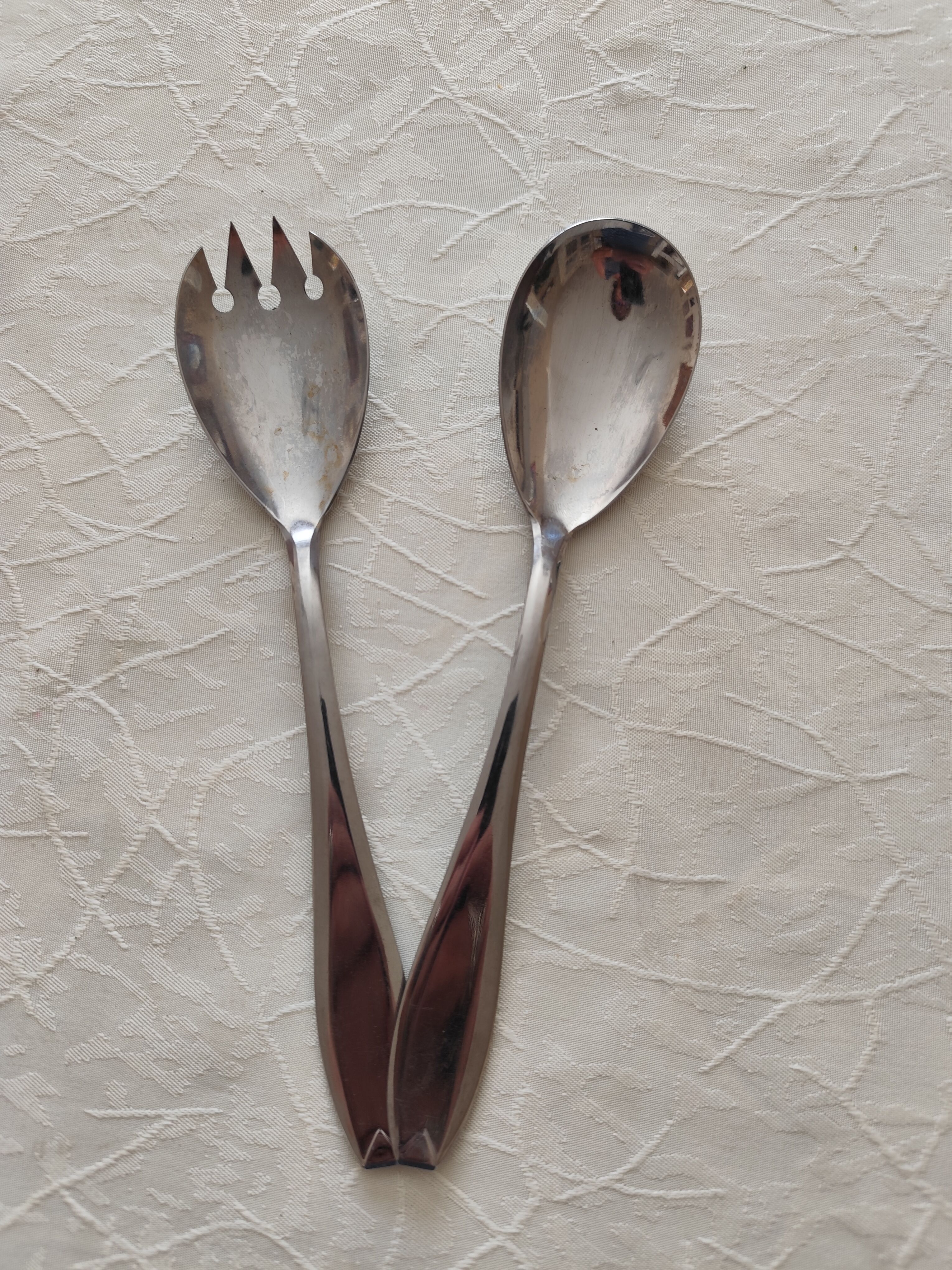 Couverts à salade vintage