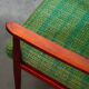 Pair of green armchairs by Jiri Jiroutek for Interier Praha 1960