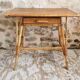 Vintage rattan desk from the 60s