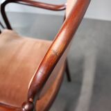 Set of six Thonet armchairs in bent wood, Vienna, Austria, 1991