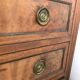 Commode en acajou plateau marbre blanc