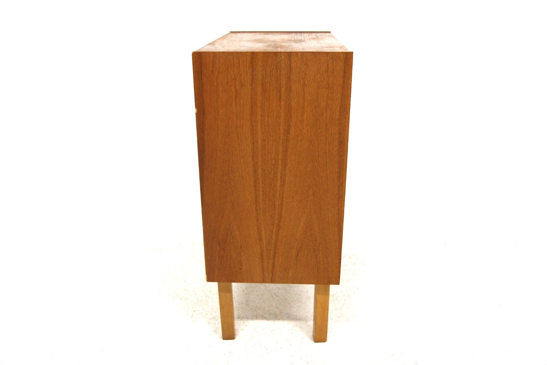Scandinavian teak and oak chest of drawers, Sweden, 1960