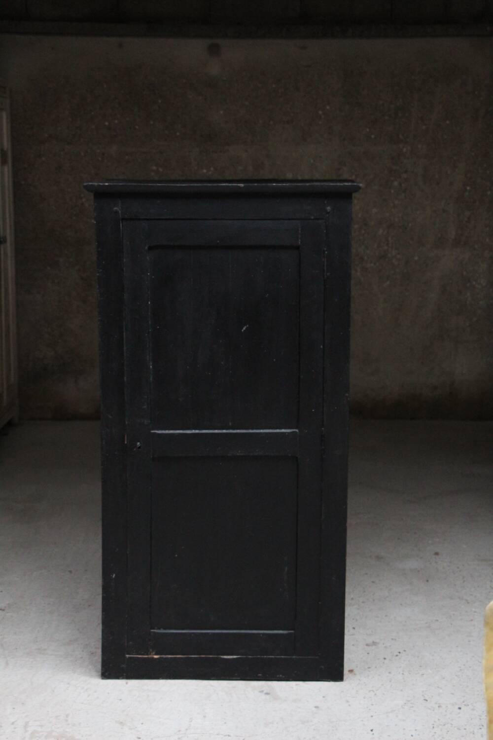 Parisian buffet furniture black patina 1940