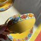 Lunches or chocolate cups, antique, earthenware from Provence