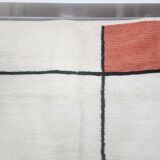 Unique handmade Berber rug 2.5x1.5 m