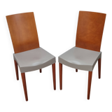 Pair of designer chairs "Miss Trip" by Philippe Starck for Kartell