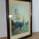 Landscape painting by Achille Mohrien 1895