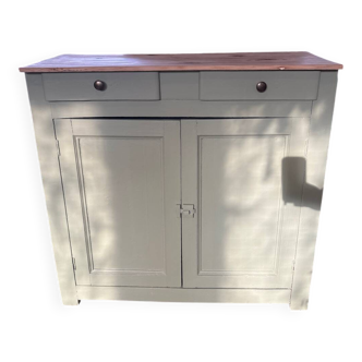 Buffet parisien vert sauge