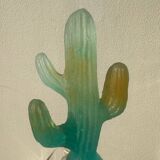 Daum cactus Hilton Mc Connico crystal whiskey decanter