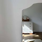 Large bevelled mirror