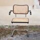 Armchair Cesca B64 black and wicker