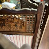 Screen with Basque scenes