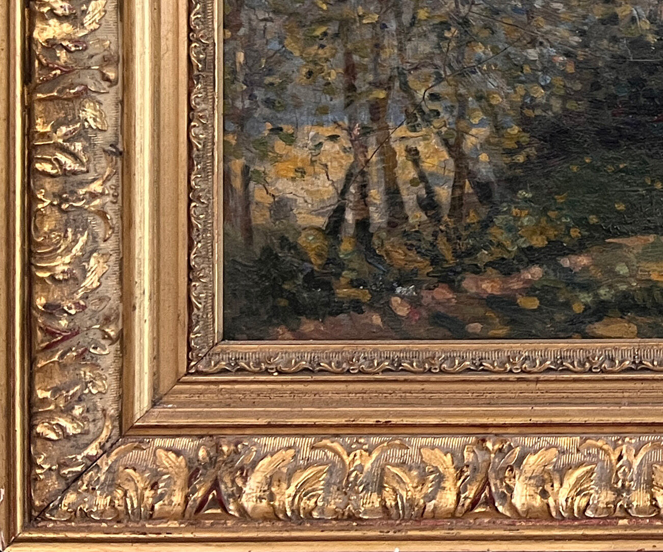Oil on canvas - Edouard Patry