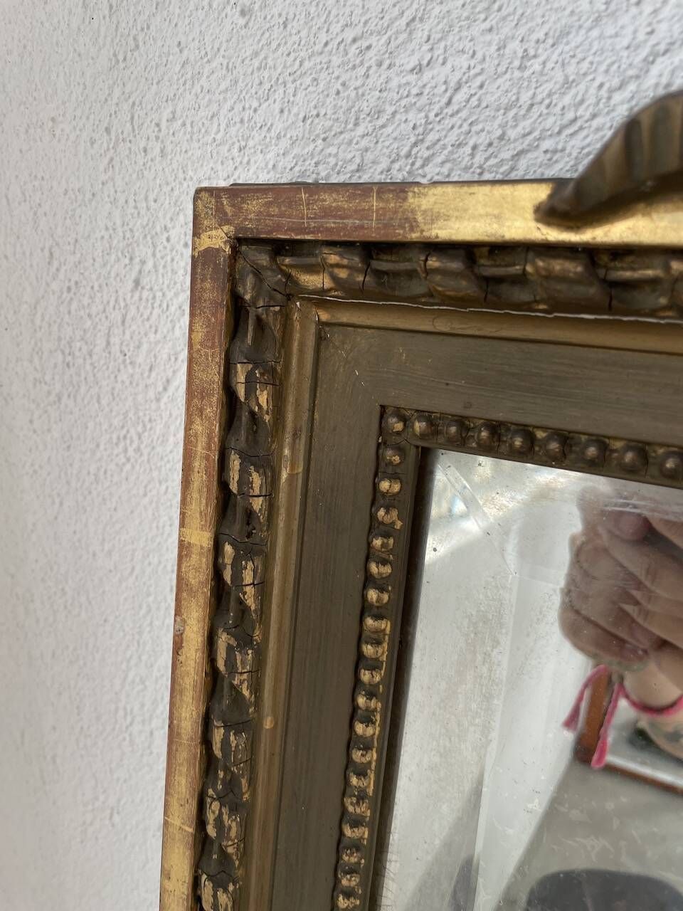Miroir 1900 à rubans