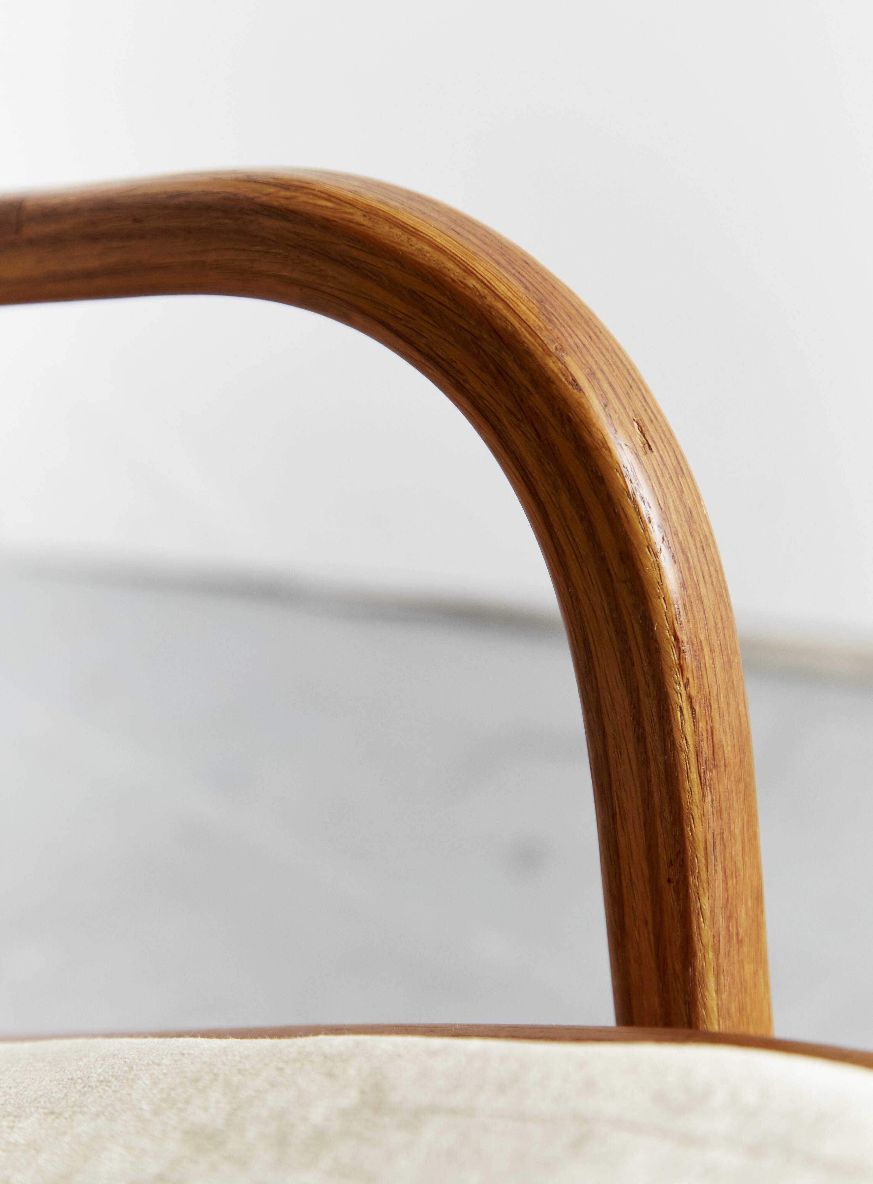 Fauteuil et repose-pieds Lamino par Yngve Ekström pour Swedese