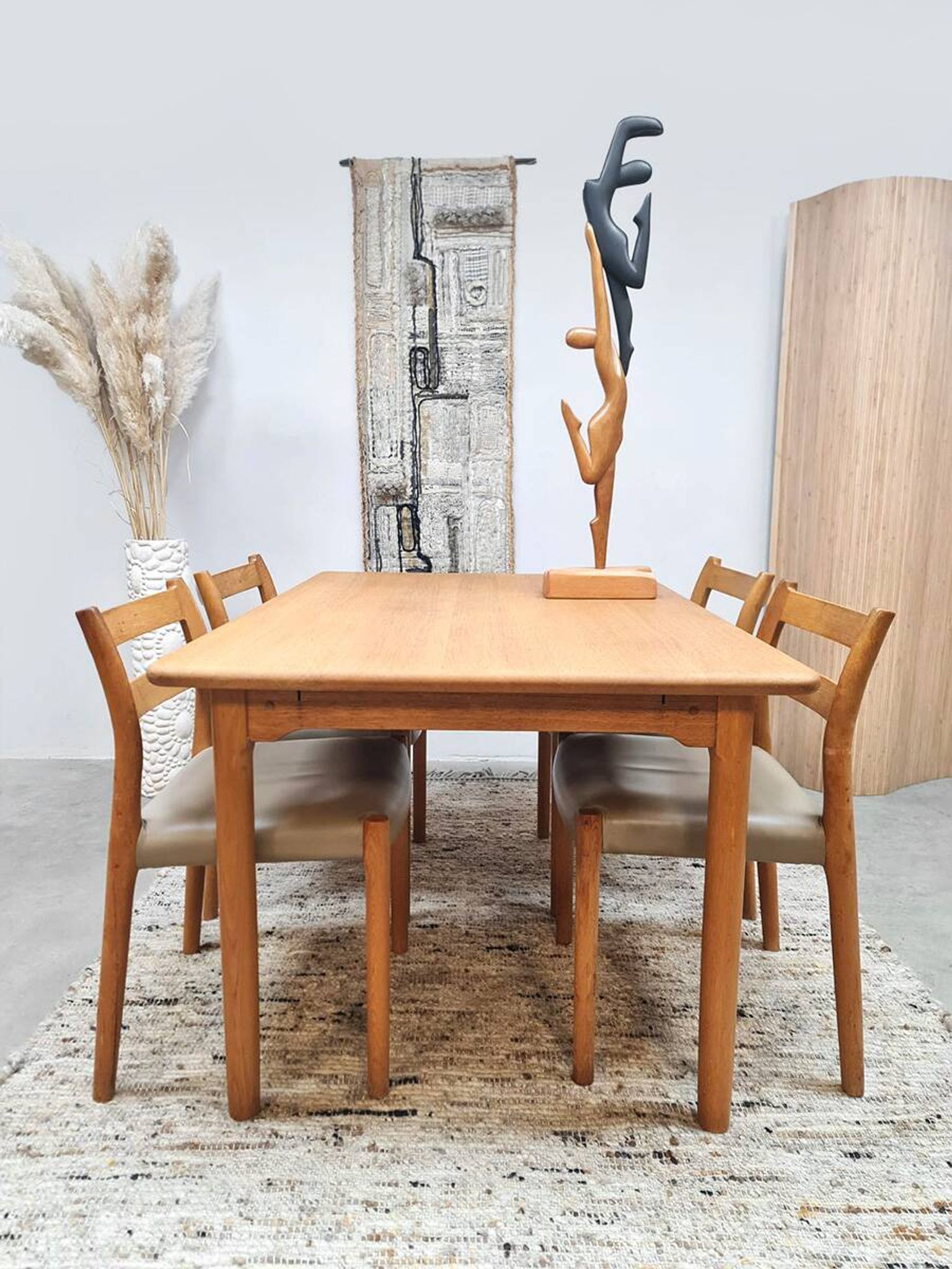 Table à manger vintage Kurt Østervig pour KP Møbler 1960