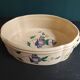 Antique serving plate, or "jardinière" from the faience of La Rochelle, 18th