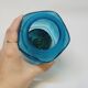 Franck Ma Toilet Box and Spray Bottle in Turquoise Blue Cracked Glass