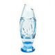 Mid-century modern vase, crystal, Czechoslovakia, 1950s