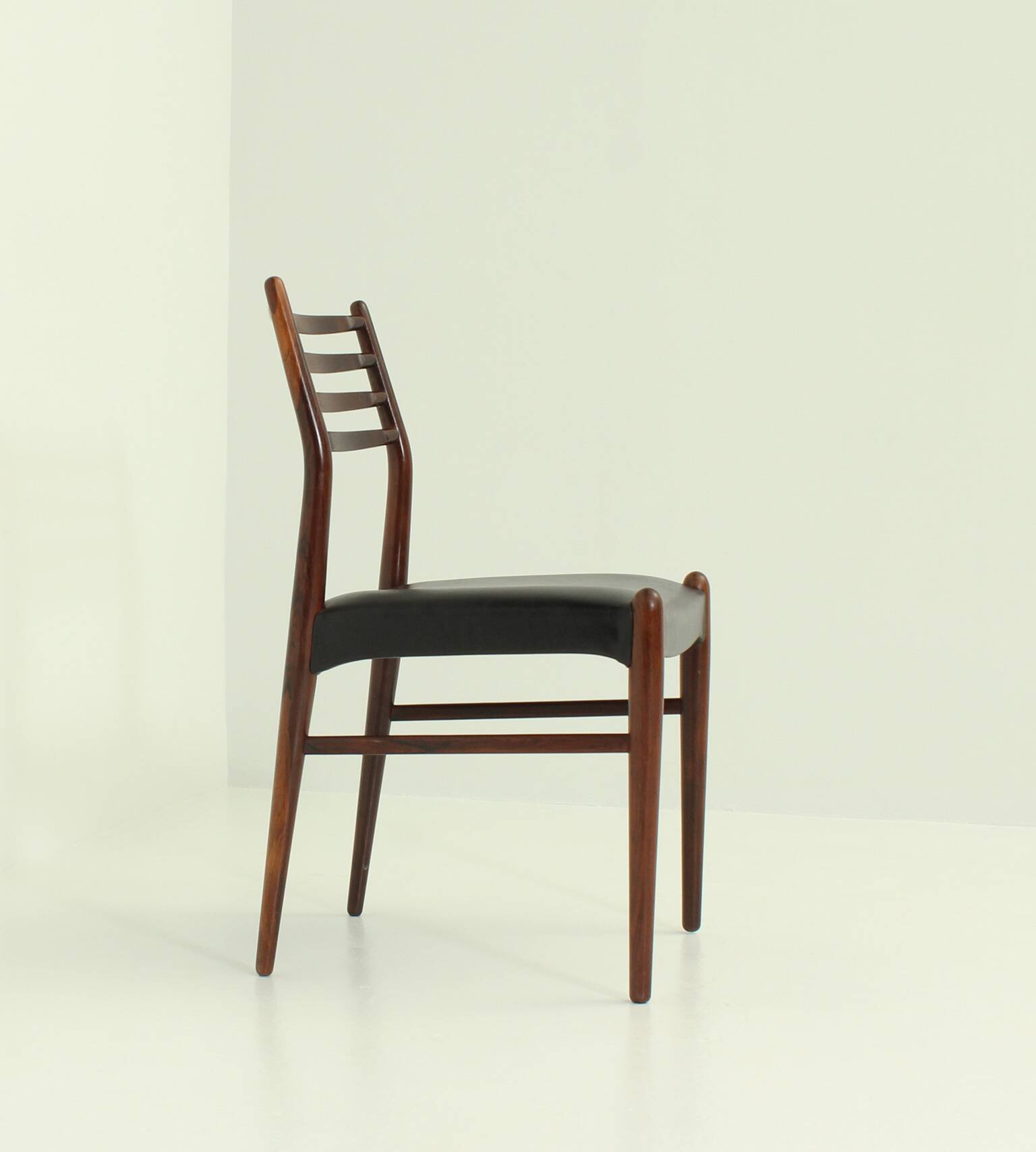 Dining chair in rosewood by Johannes Andersen, Denmark