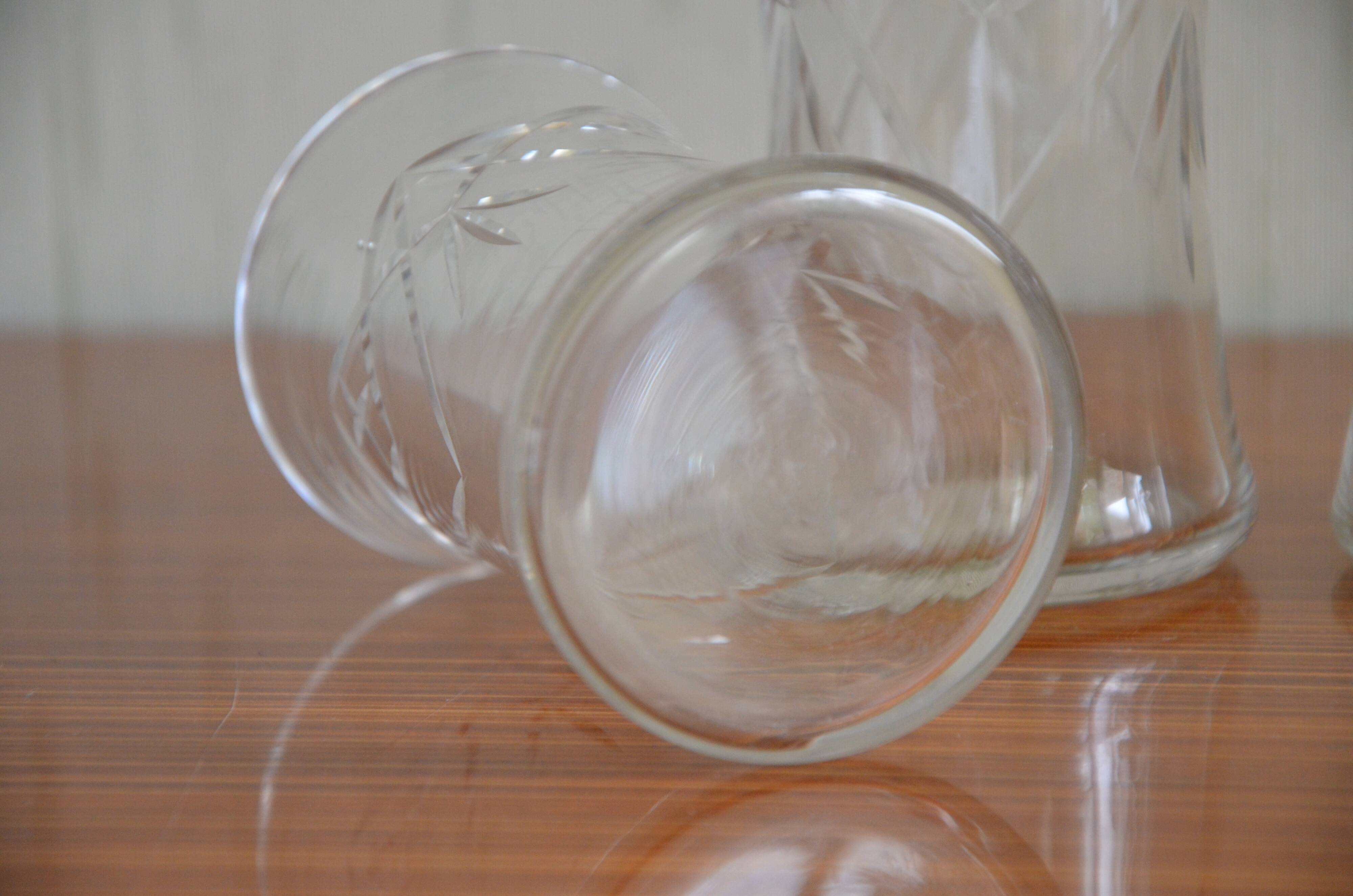 Set of 4 Czechoslovakia glasses