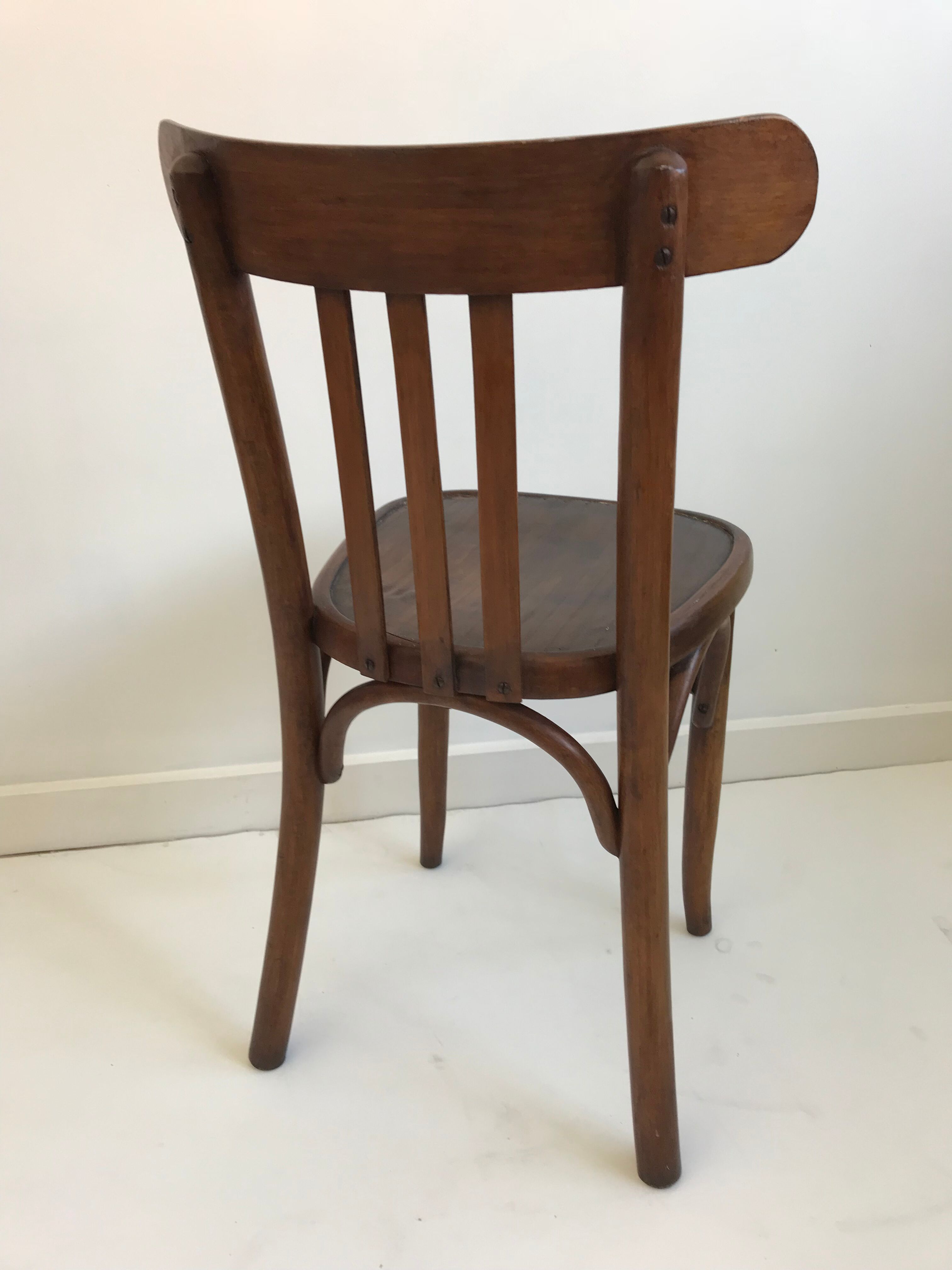 Old baumann bistro chair