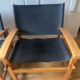 Paire de fauteuils « safari « vintage HYLLINGE MŌBLER