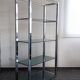 Vintage chrome and glass shelf
