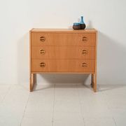 Oak chest of drawers by Arne Wahl Iversen
