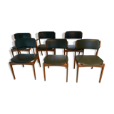 Set of 6 chairs Johannes Andersen