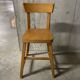Wooden children's high chair