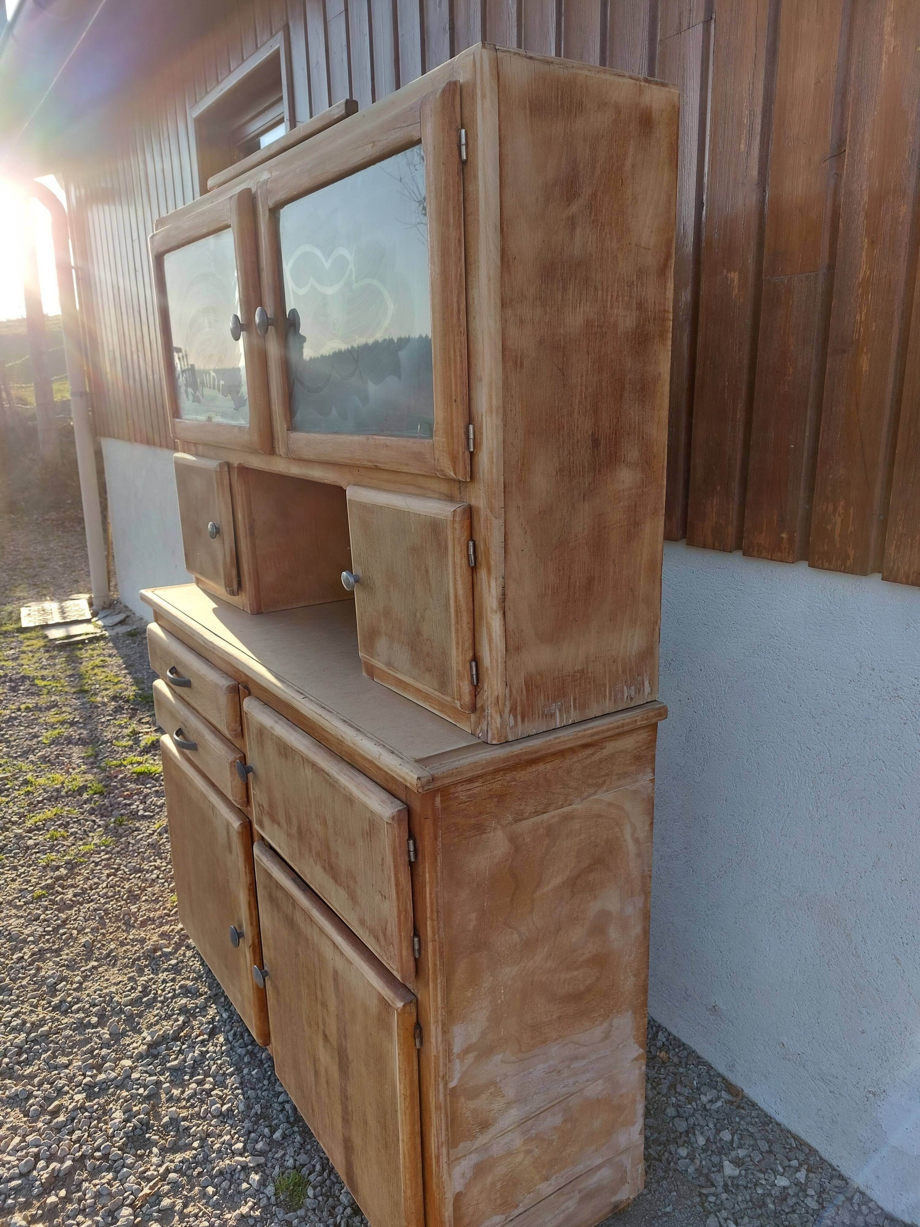 Mado sanded sideboard, painting to choose from