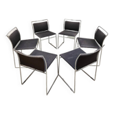 6 chaises de salle à manger vintage italiennes Tulu par Kazuhide Takahama pour Simon Gavina