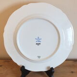 Set of 6 flat plates Limoges Haviland