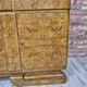 Buffet Art Déco asymétrique en noyer burl – Style "Gratte-ciel", années 1930
