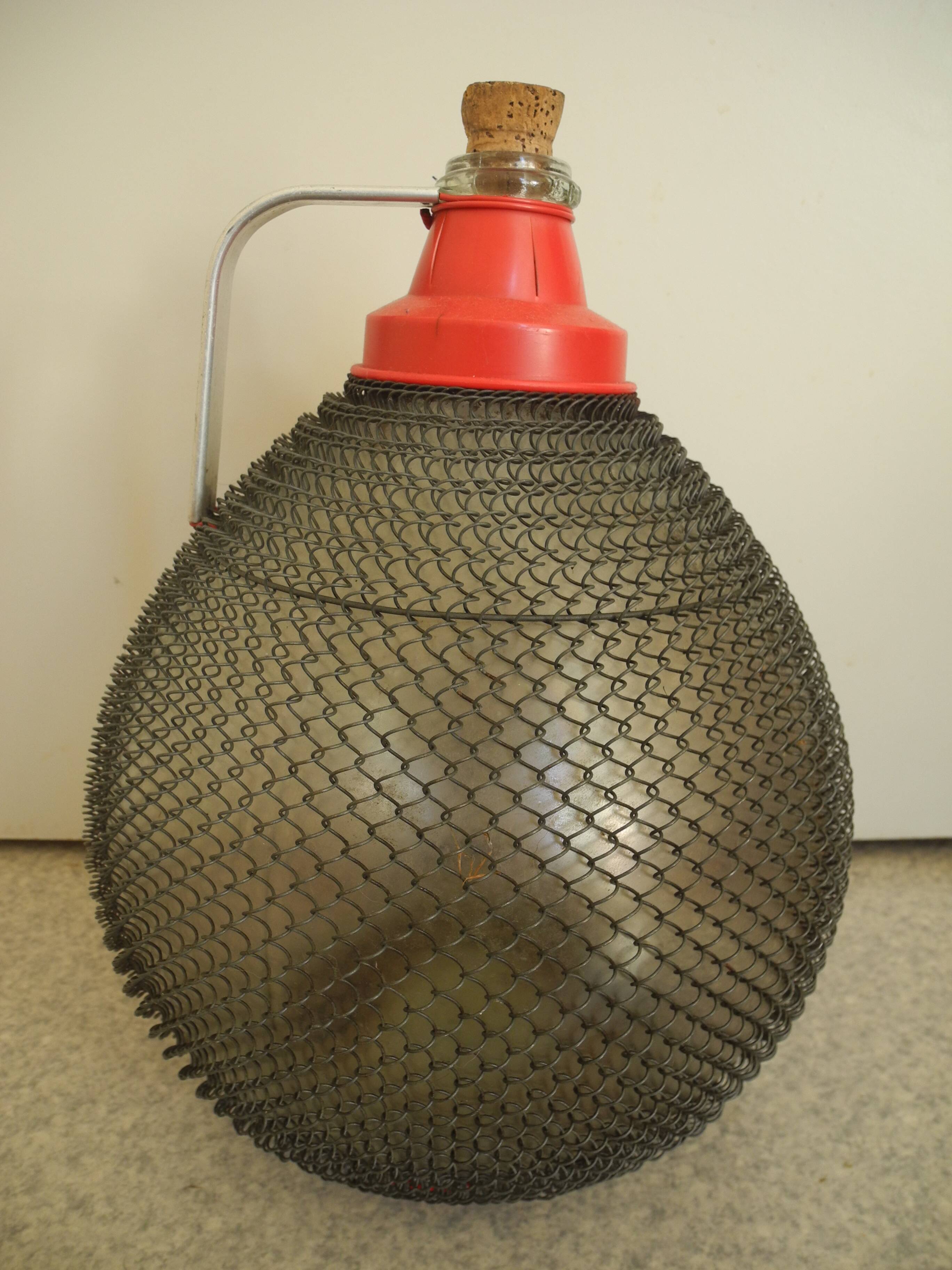 Old demijohn Verac SGDG old french demijohn carboy 50s