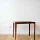 Table en palissandre minimaliste, Danemark années 1960-70