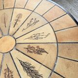Herbier Capron ceramic dining table