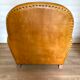 Authentic Club Lounge Set (Sofa + 1 Armchair) in Basane Leather