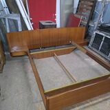 Scandinavian teak bed from the 1960s.