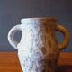 Ceramic vase with handles from the 50s signed Jean Austruy