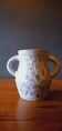 Ceramic vase with handles from the 50s signed Jean Austruy