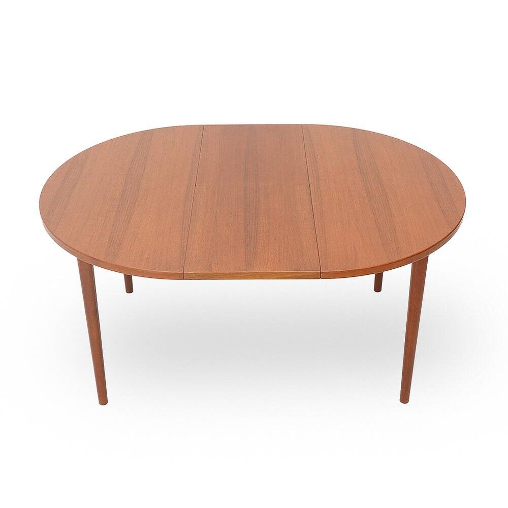 Teak extendable table by Hugo Troeds, 1960s.