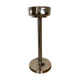Champagne chrome metal bucket holder