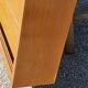 Wall shelf from the 50s in solid blond oak