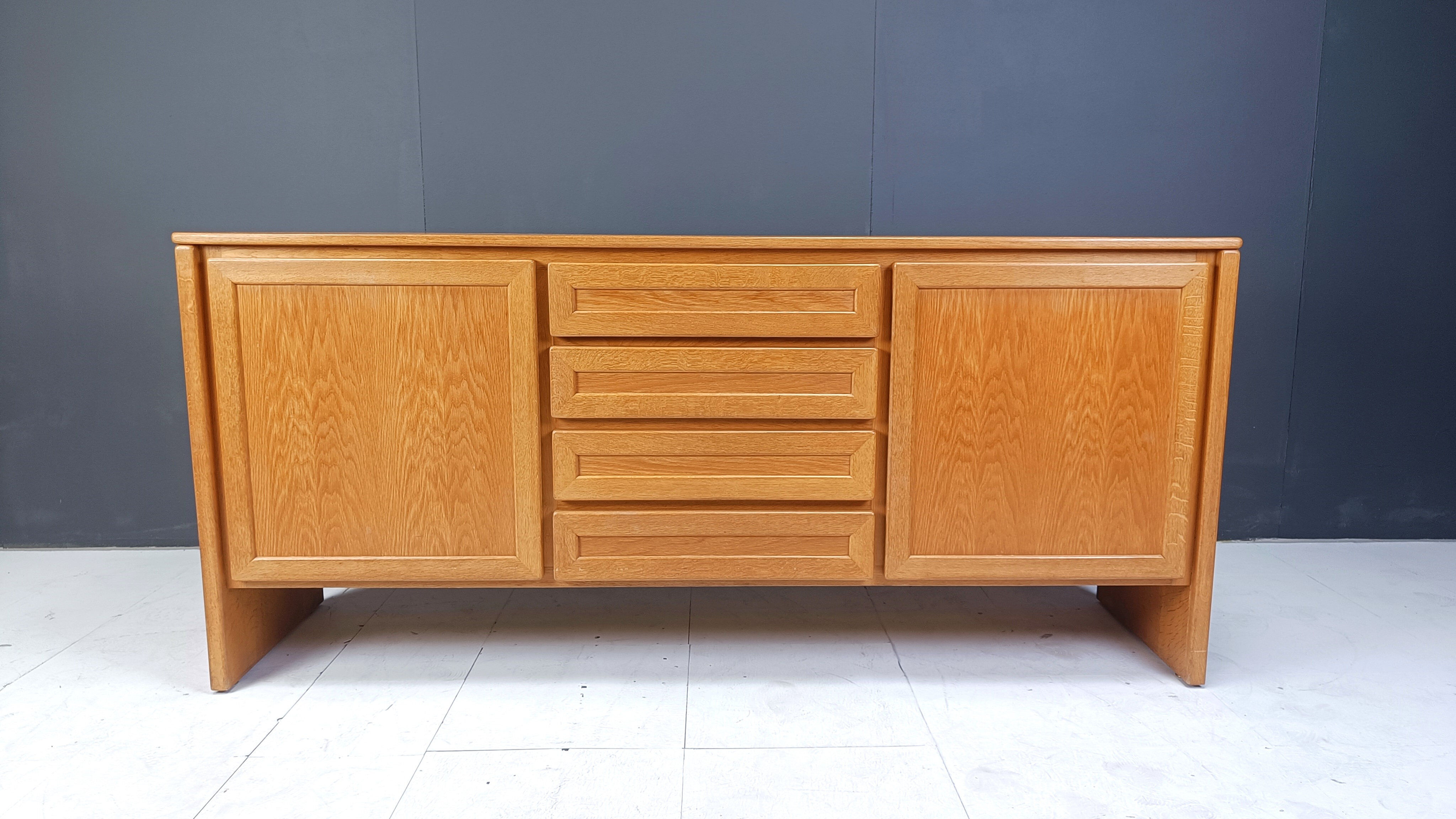 Vintage oak sideboard, 1960s