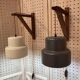 PAIR OF MODULAR WALL LIGHTS "JO HAMMERBORG" 1950.